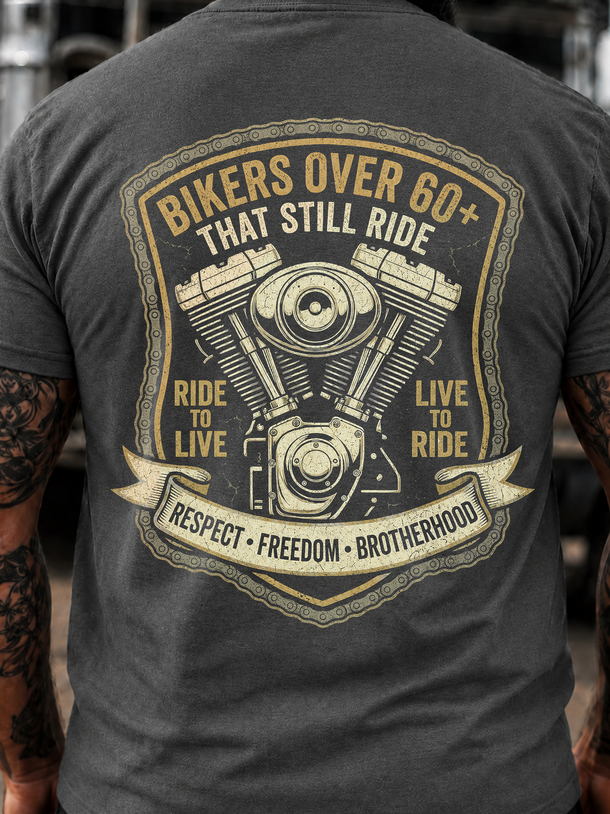 Bikers Over 60 That Still Ride T-Shirt