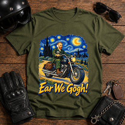 "Ear We Go" Starry Night Art Tee