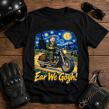 "Ear We Go" Starry Night Art Tee