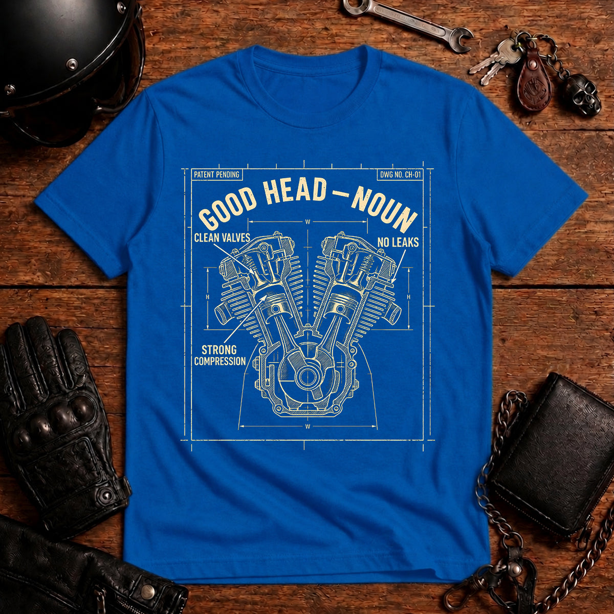 CLEAN VALVES, STRONG COMPRESSION, NO LEAKS T-Shirt