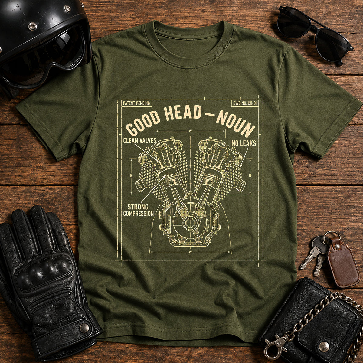 CLEAN VALVES, STRONG COMPRESSION, NO LEAKS T-Shirt