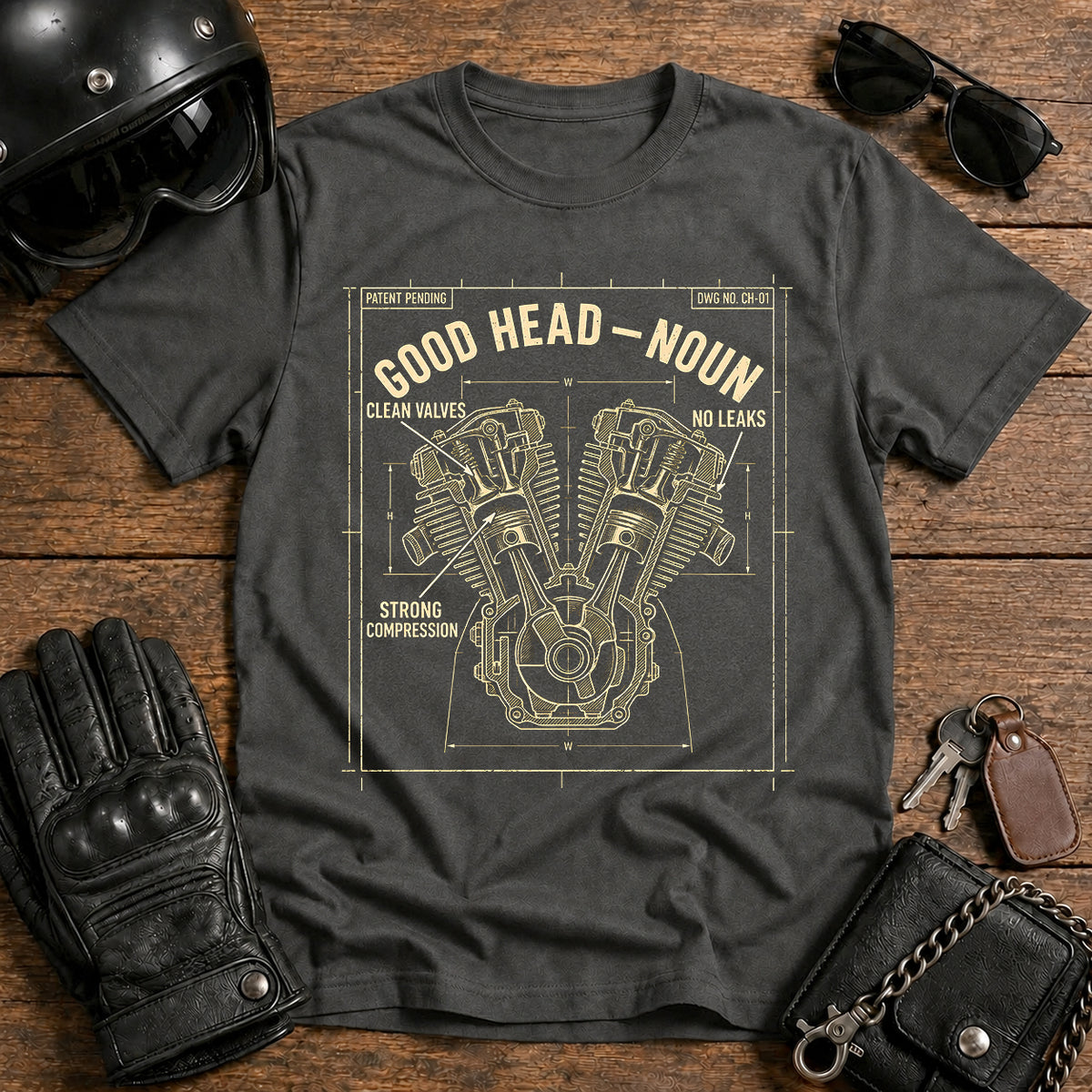 CLEAN VALVES, STRONG COMPRESSION, NO LEAKS T-Shirt