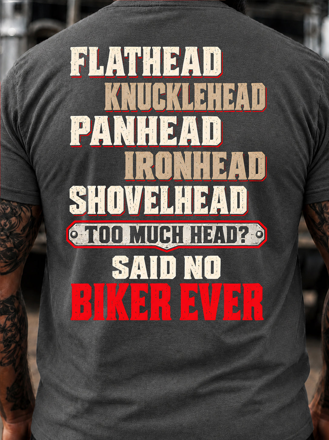 SAID NO Biker EVER T-Shirt