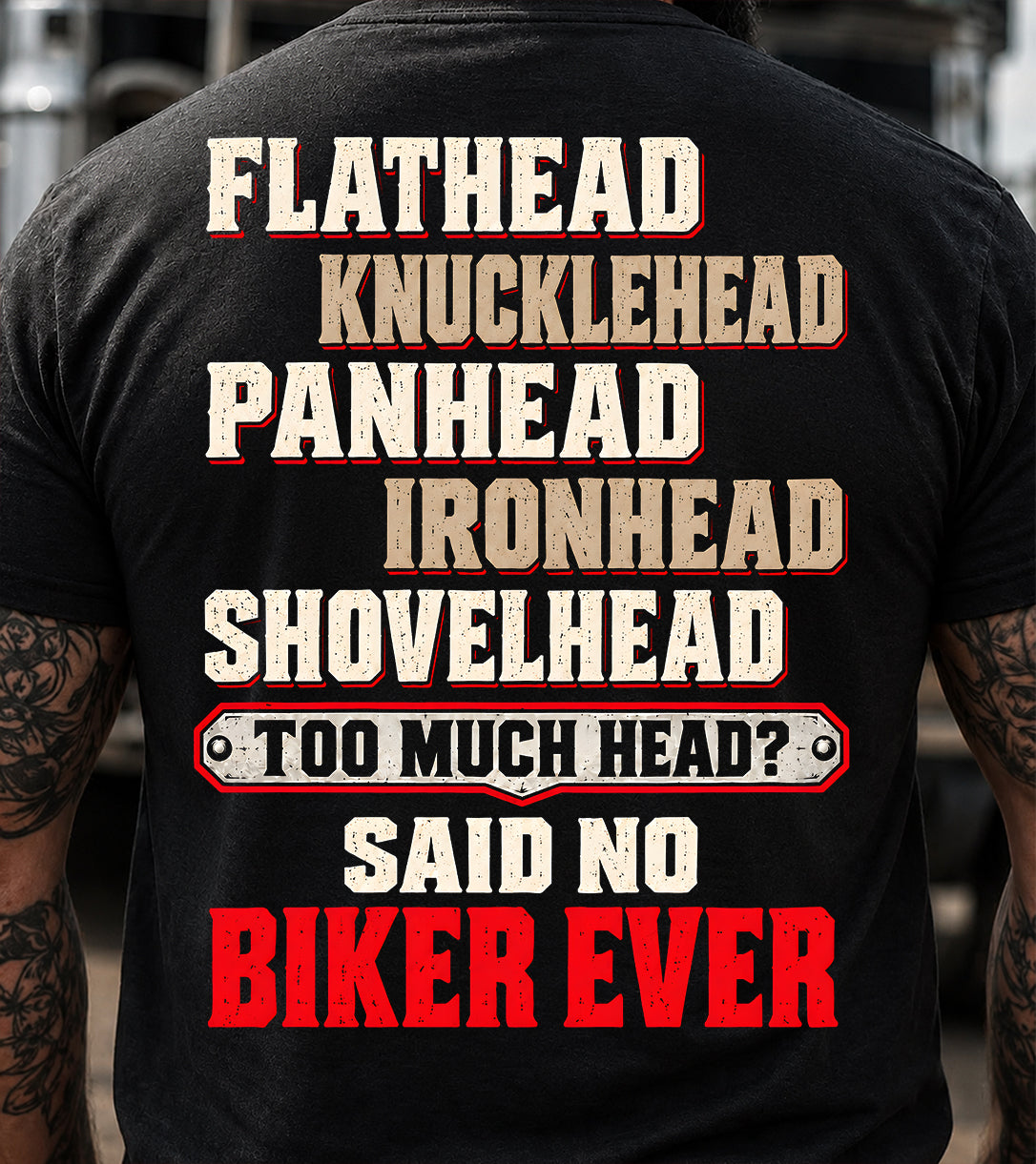 SAID NO Biker EVER T-Shirt
