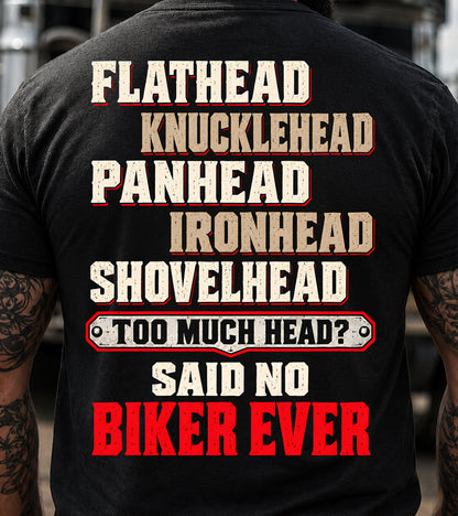 SAID NO Biker EVER T-Shirt