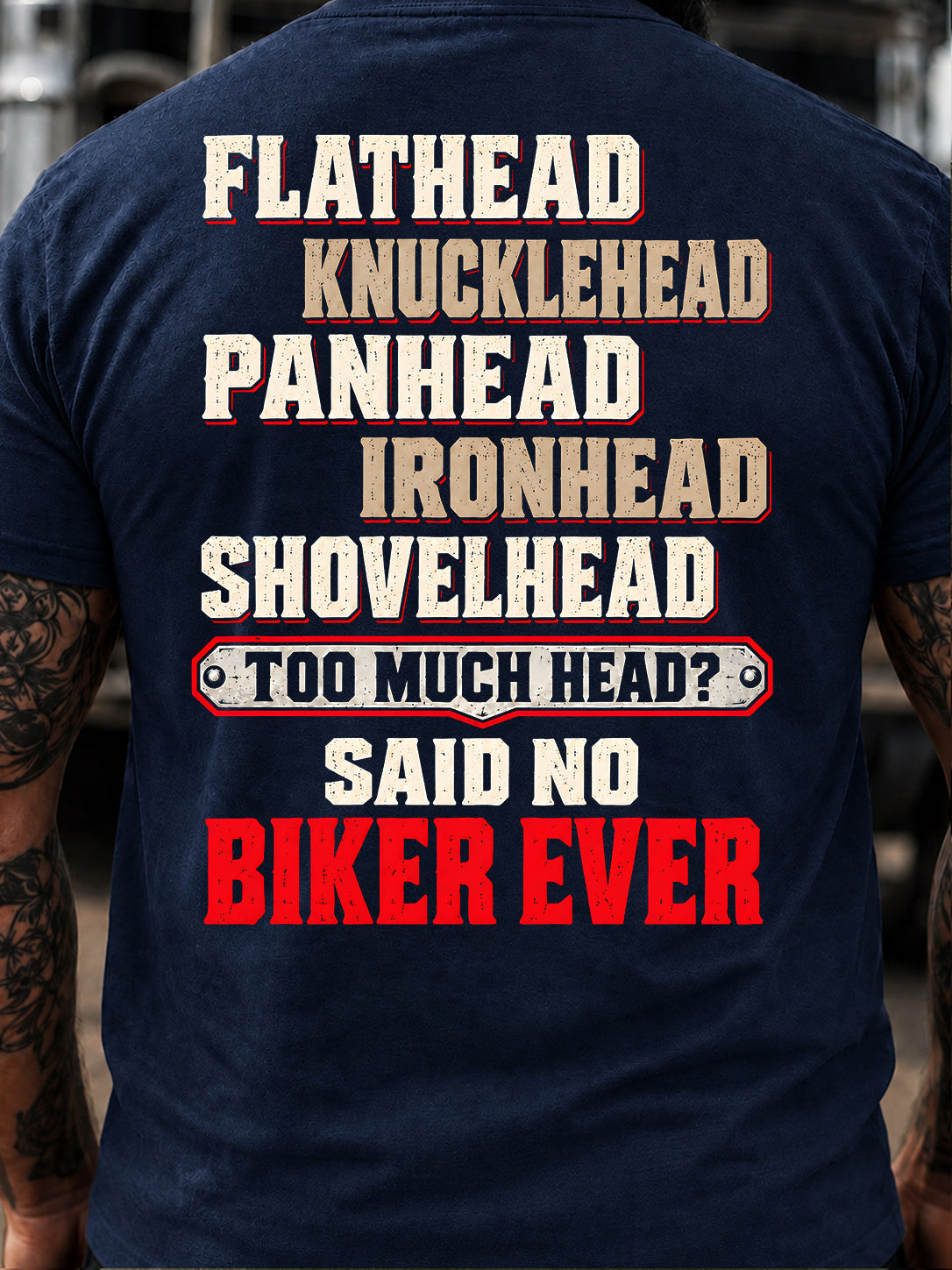 SAID NO Biker EVER T-Shirt