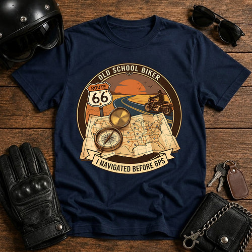 Old School Biker T-Shirt