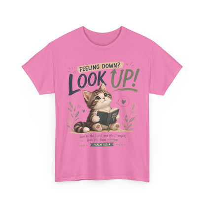 Look Up! Raccoon Graphic Tee