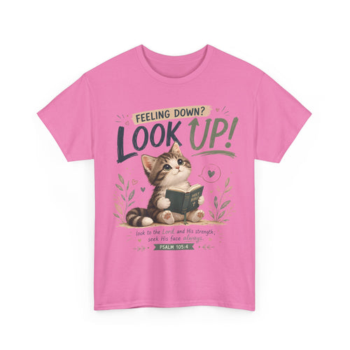 Look Up! Raccoon Graphic Tee