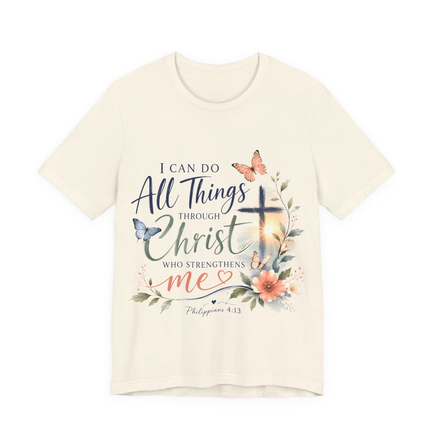I can do all things- Christian Women T-Shirt