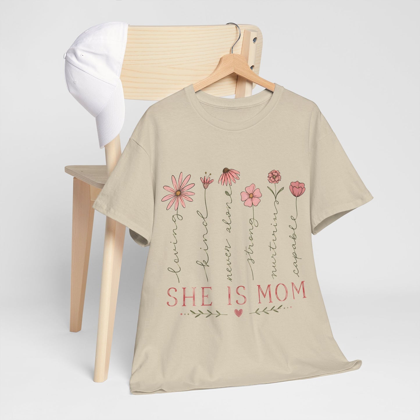 "She Is Mom" Mother's Day Tee