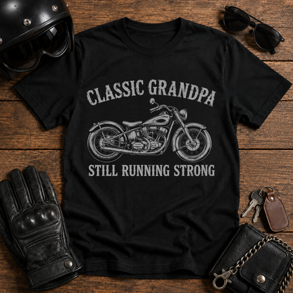 Classic Grandpa Motorcycle T-Shirt