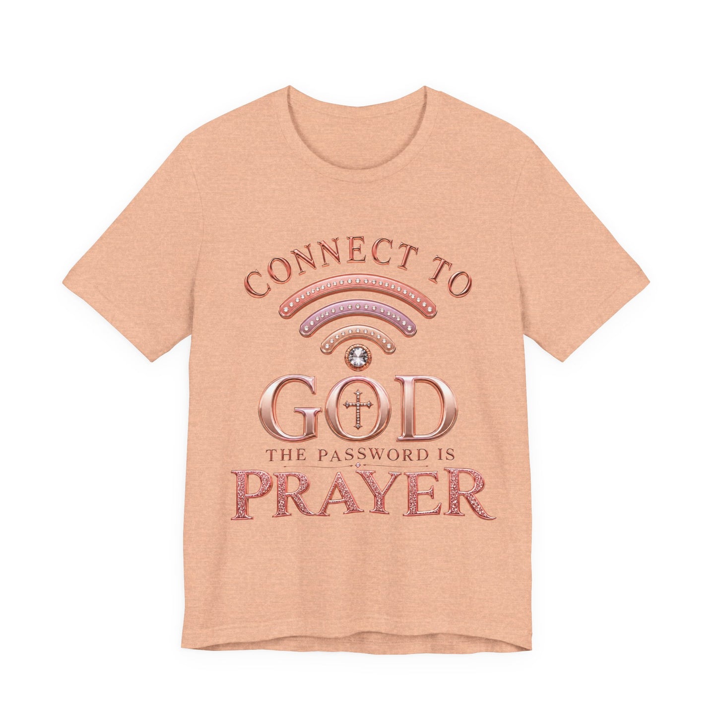 Connect to God- Christian Women T-Shirt