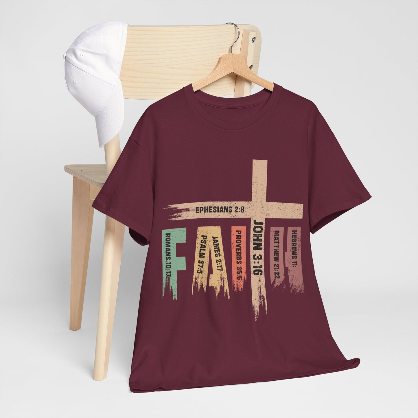 John 3:16 & Bible Verse Design  T‑Shirt