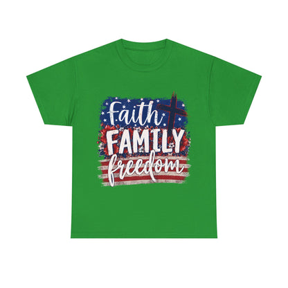 Faith Family Freedom T-Shirt