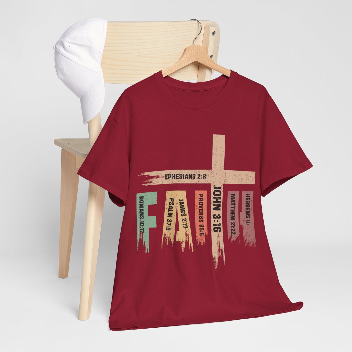 John 3:16 & Bible Verse Design  T‑Shirt