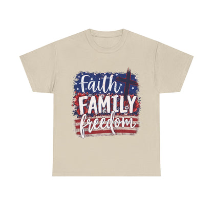 Faith Family Freedom T-Shirt