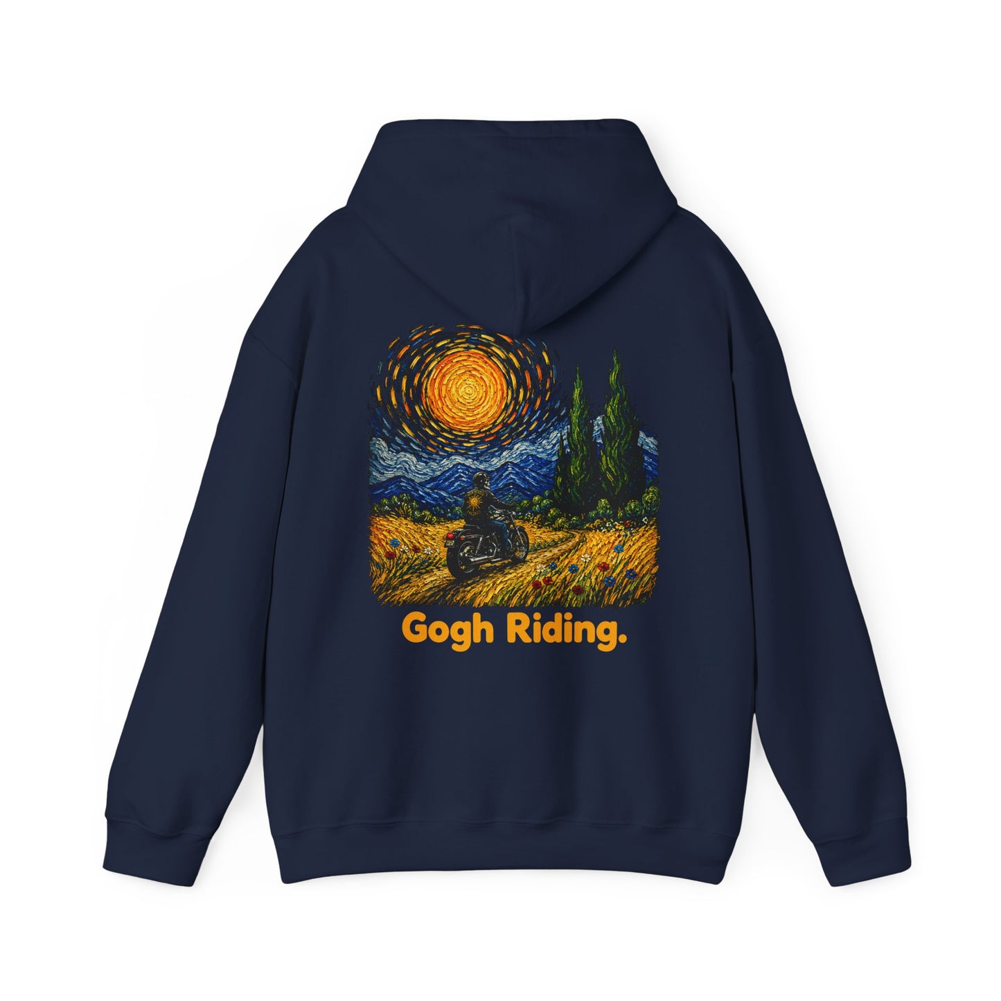 Gogh Riding Van Gogh Art Hoodie