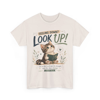 Look Up! Raccoon Graphic Tee
