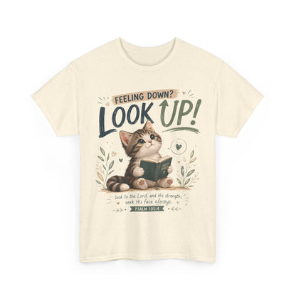 Look Up! Raccoon Graphic Tee