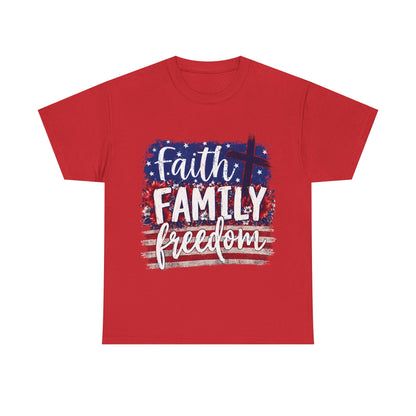 Faith Family Freedom T-Shirt