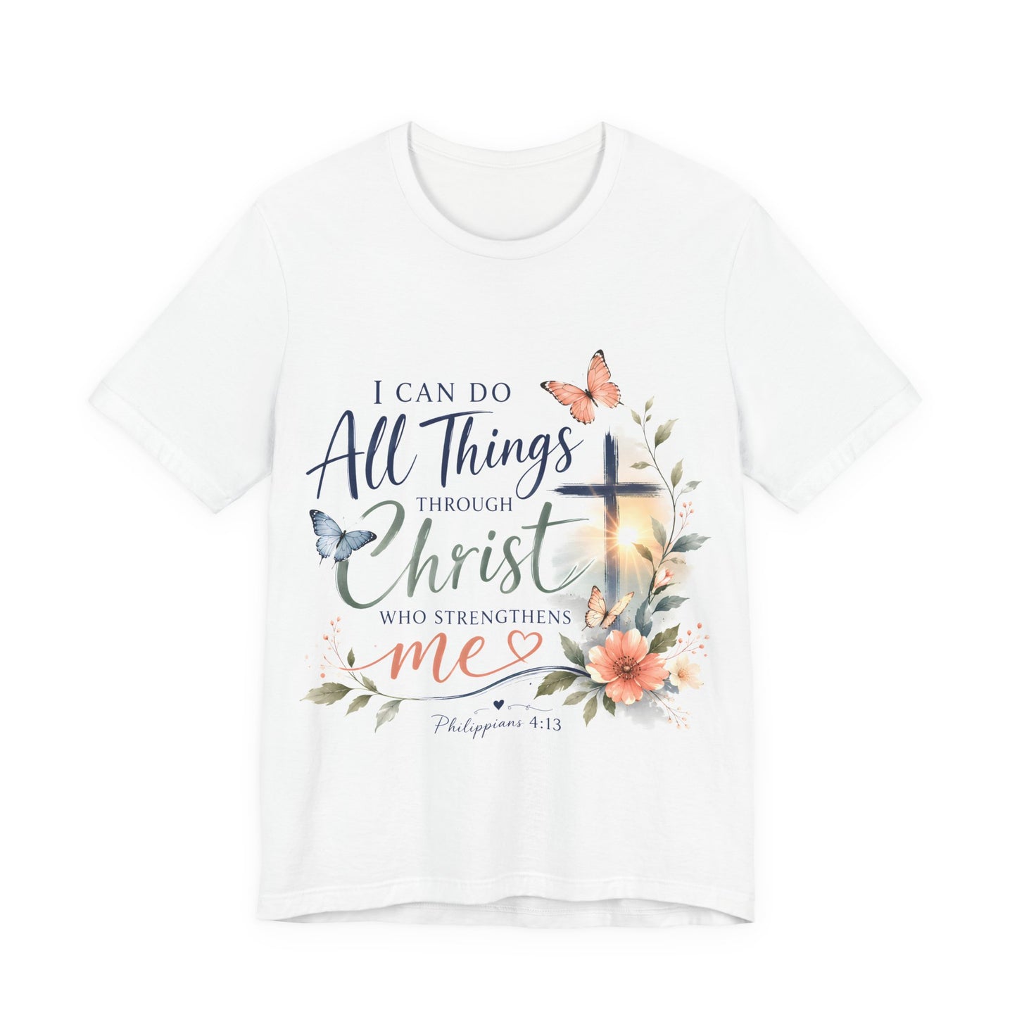 I can do all things- Christian Women T-Shirt