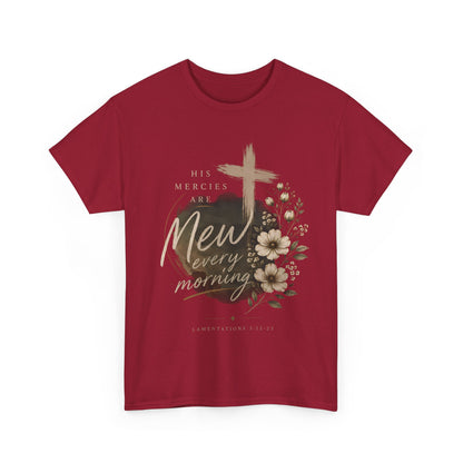 New Every Morning Christian Tee