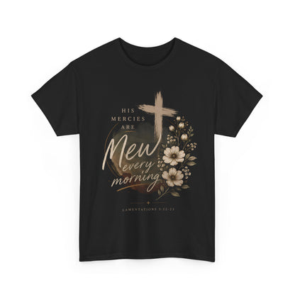 New Every Morning Christian Tee