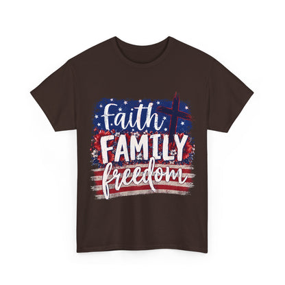 Faith Family Freedom T-Shirt