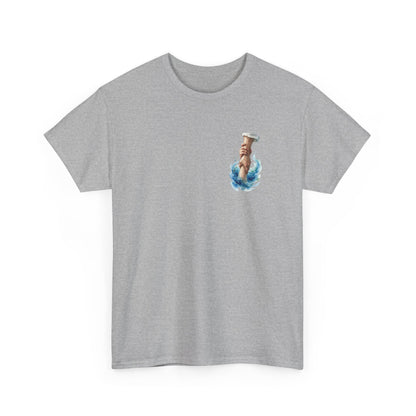 "He Lifted Me Out of the Slimy Pit" Religious Faith Psalm 40:2 Graphic Tee