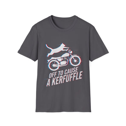 Cat on Motorcycle T-Shirt
