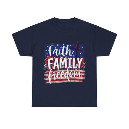 Faith Family Freedom T-Shirt