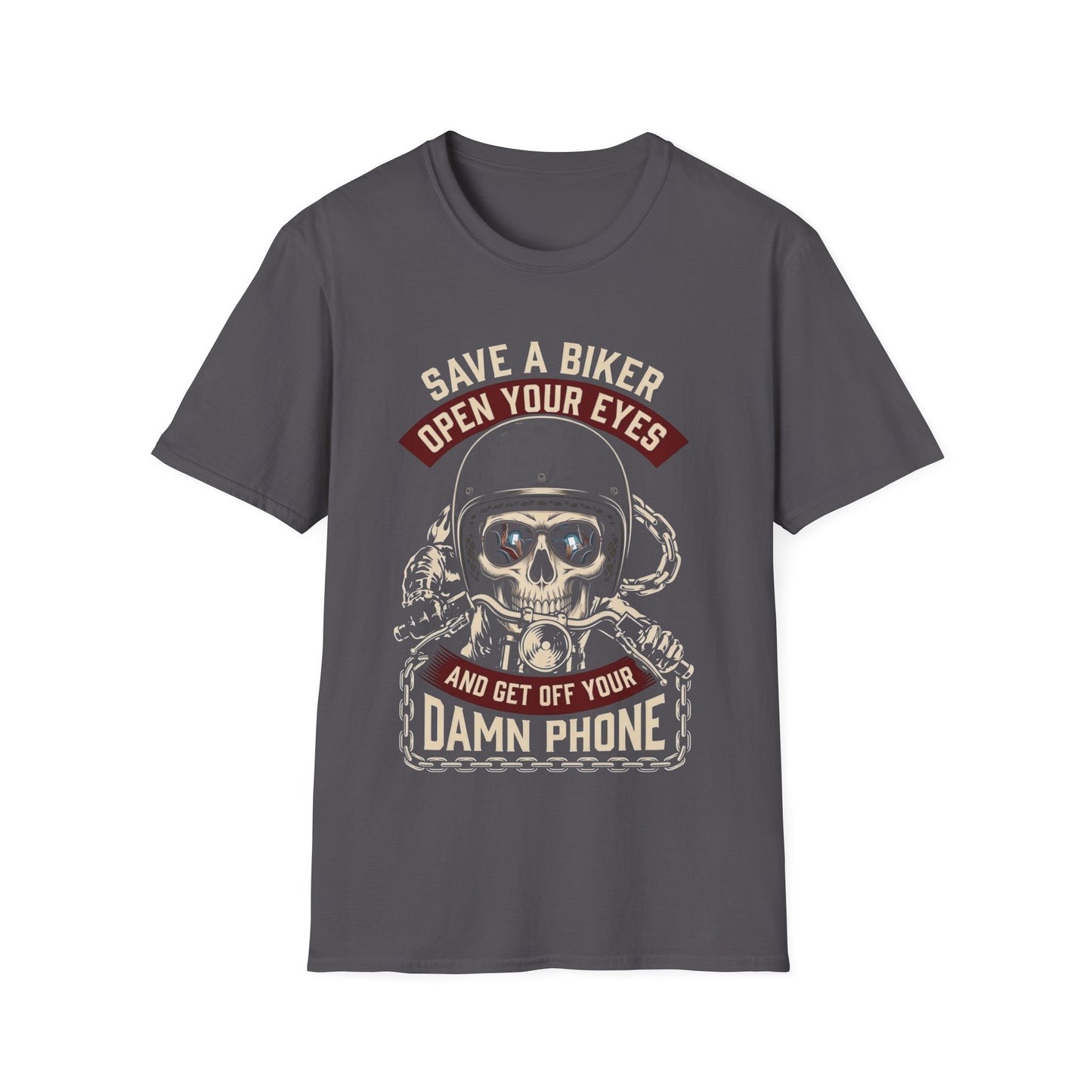 Save a Biker, Open Your Eyes T-Shirt