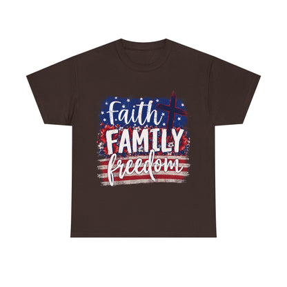 Faith Family Freedom T-Shirt