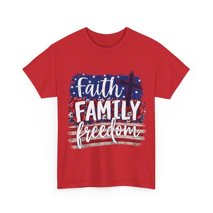 Faith Family Freedom T-Shirt