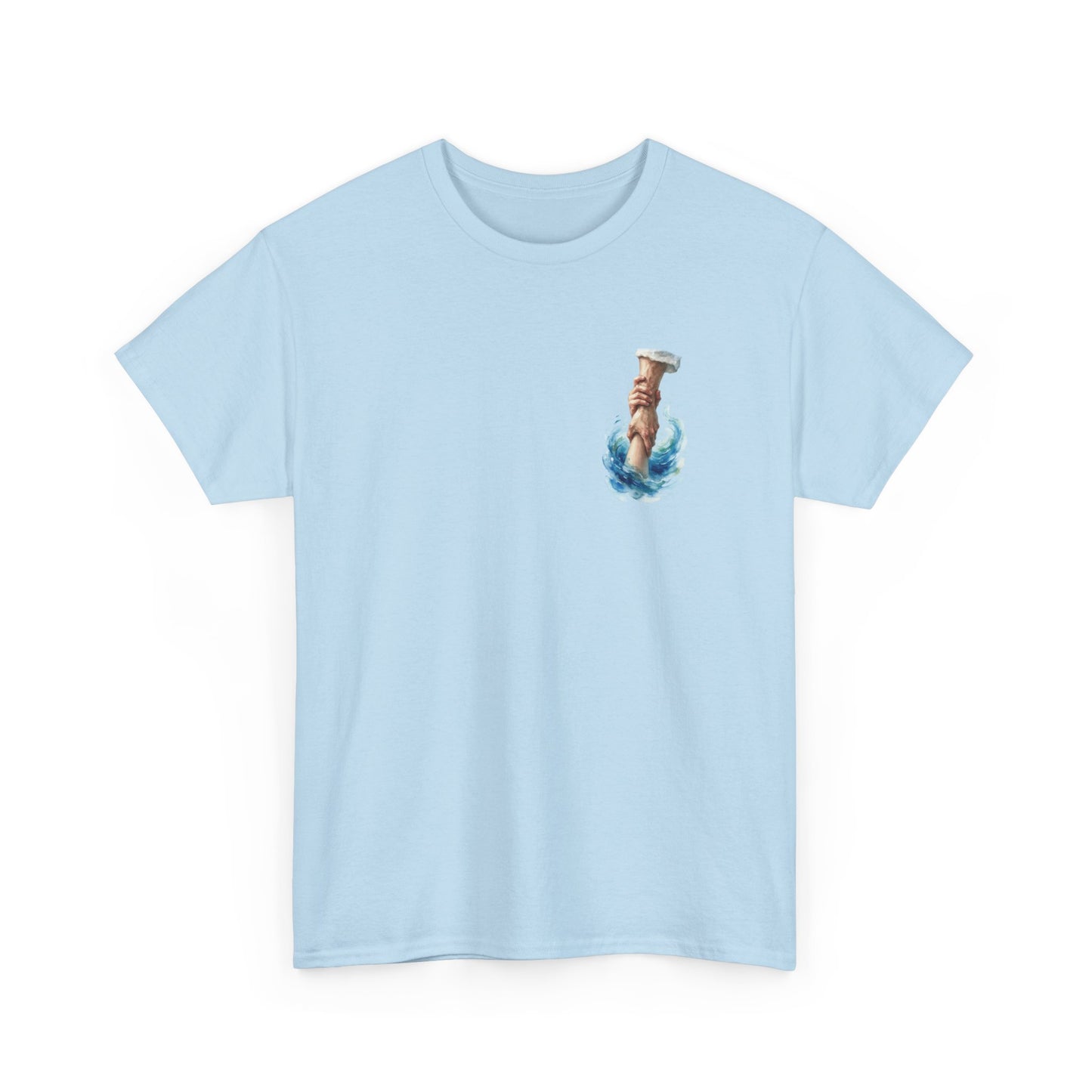 "He Lifted Me Out of the Slimy Pit" Religious Faith Psalm 40:2 Graphic Tee