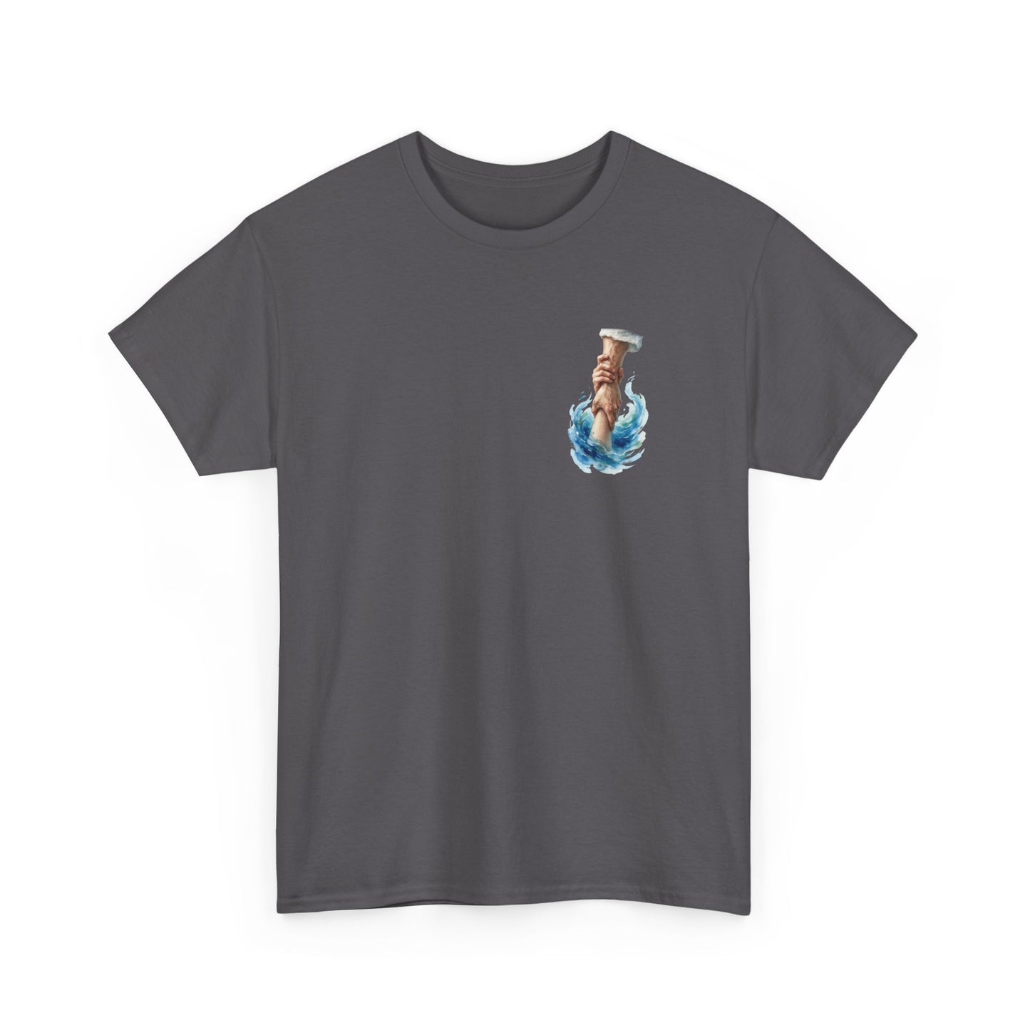 "He Lifted Me Out of the Slimy Pit" Religious Faith Psalm 40:2 Graphic Tee
