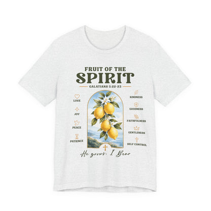 Fruit of the Spirit Lemon - Christian Women T-Shirt