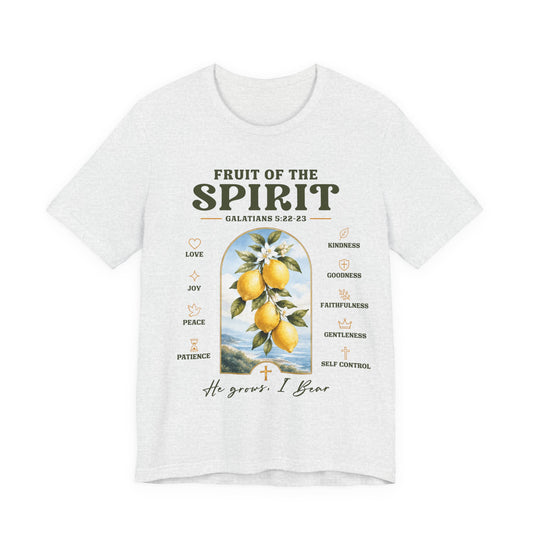 Fruit of the Spirit Lemon - Christian Women T-Shirt
