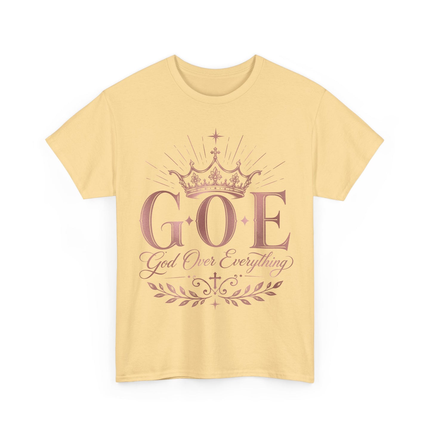 God Over Everything (G.O.E.) Crown Tee