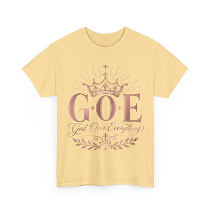 God Over Everything (G.O.E.) Crown Tee