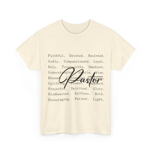 Christian Ministry Tee with Inspirational Words