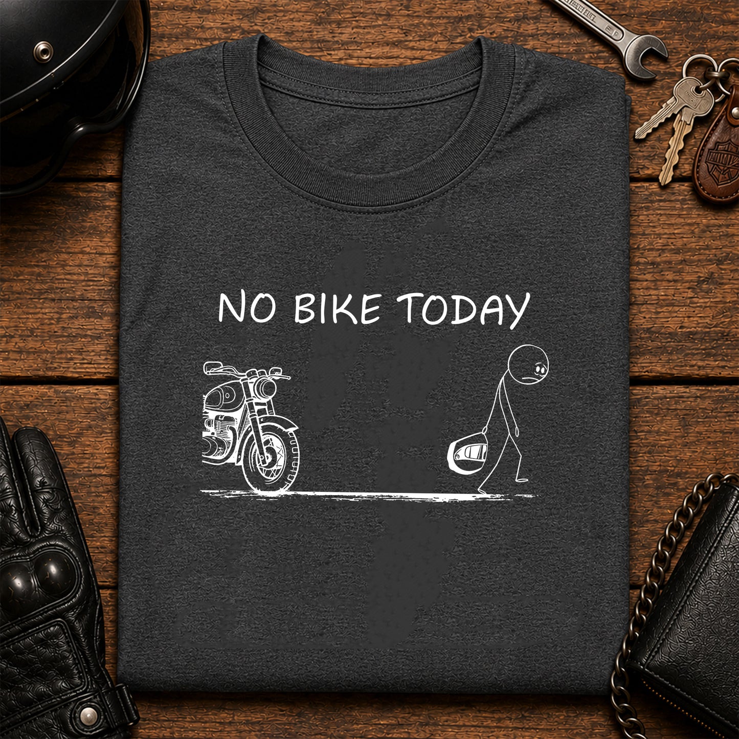 No Bike Today T‑Shirt