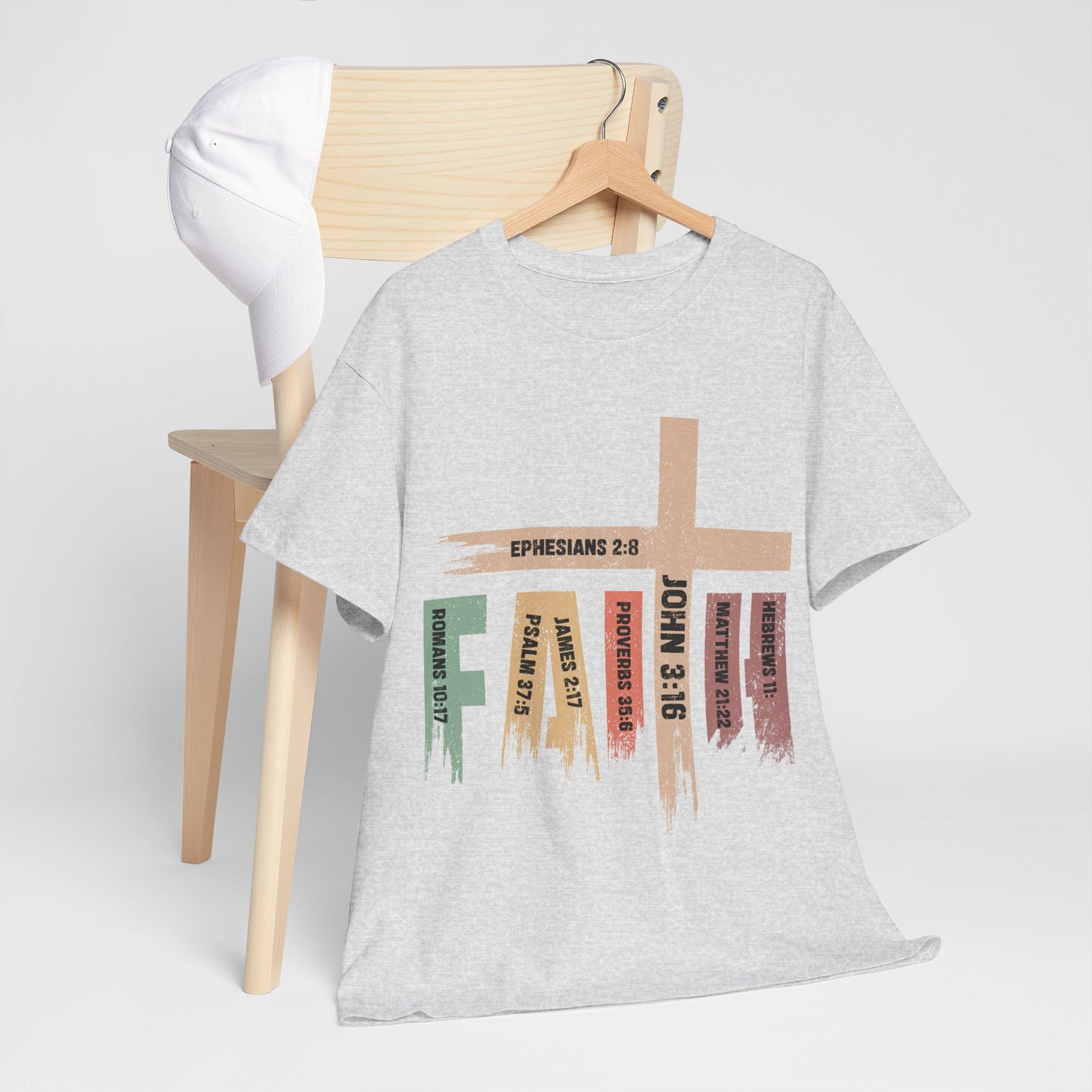 John 3:16 & Bible Verse Design  T‑Shirt