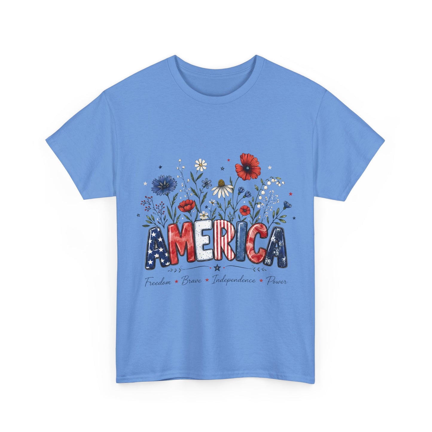 T-Shirt — "America"  (Freedom • Pride • Independence)