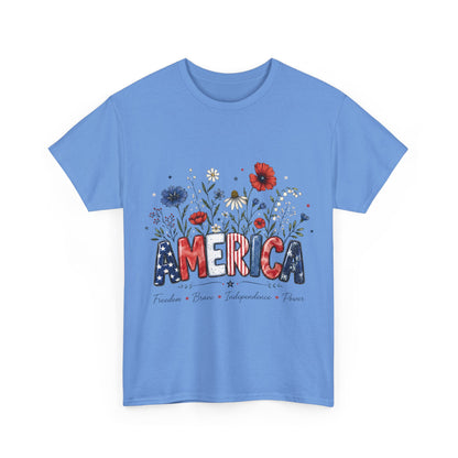 T-Shirt — "America"  (Freedom • Pride • Independence)