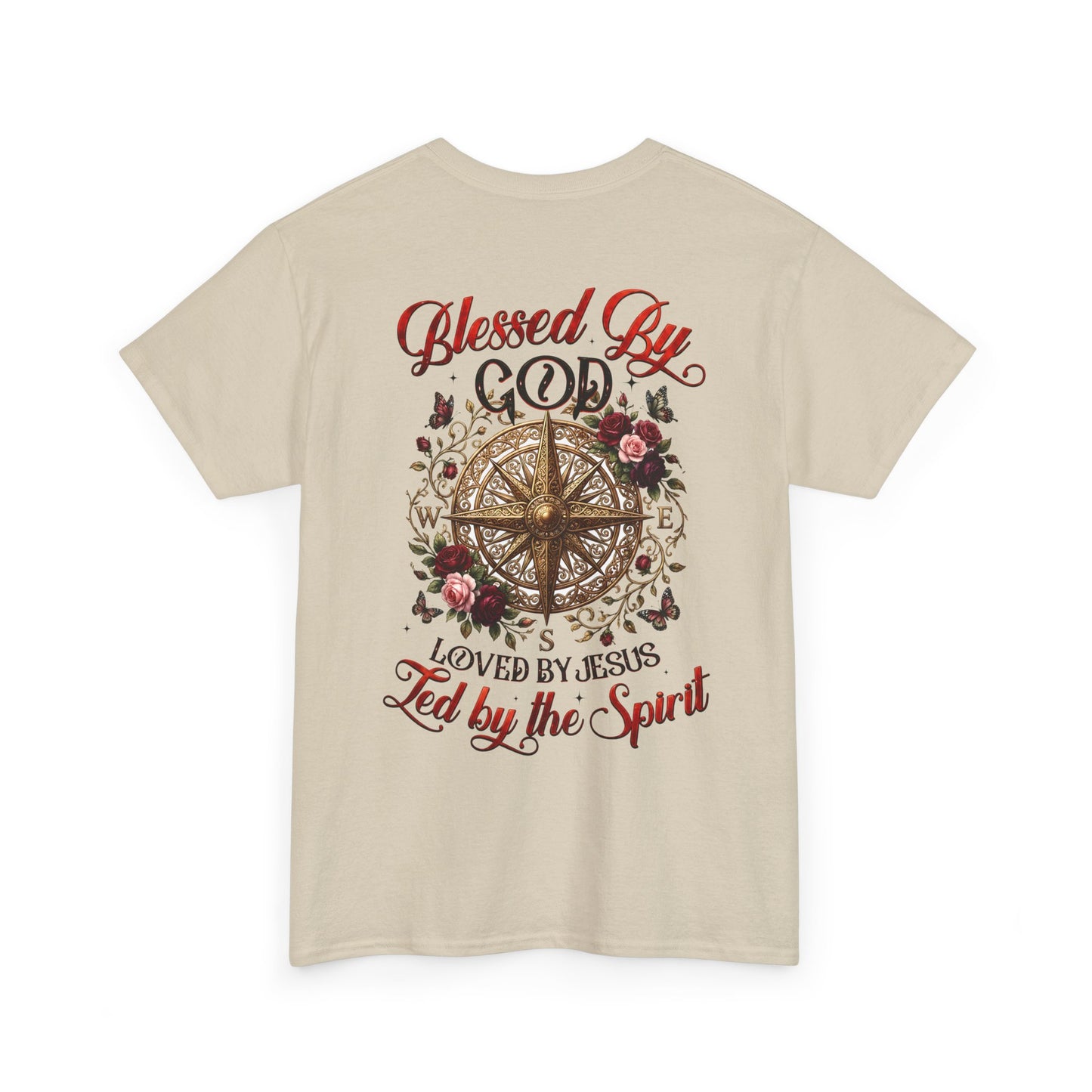 "Blessed By God, Loved By Jesus, Led By the Spirit" T-Shirt