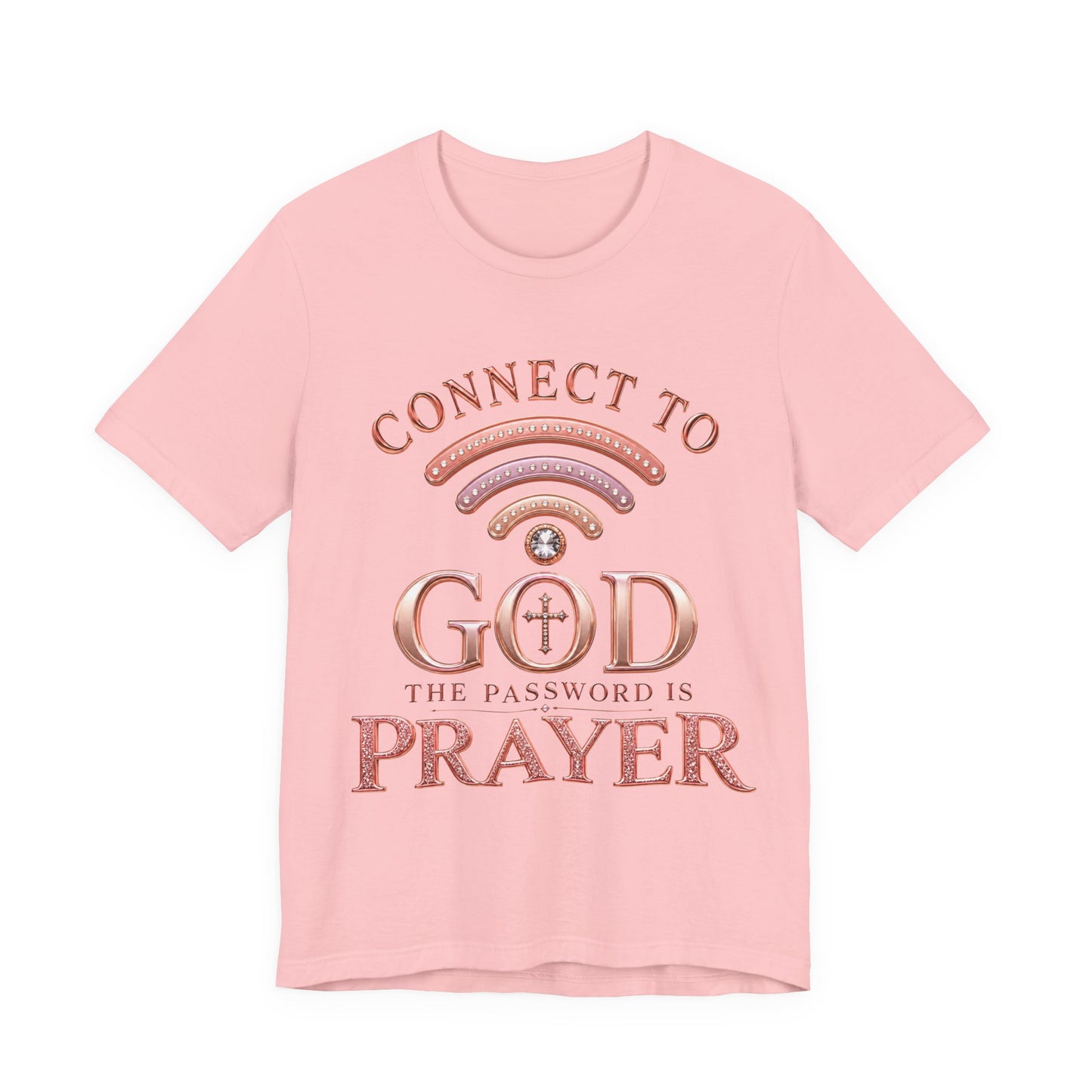 Connect to God- Christian Women T-Shirt