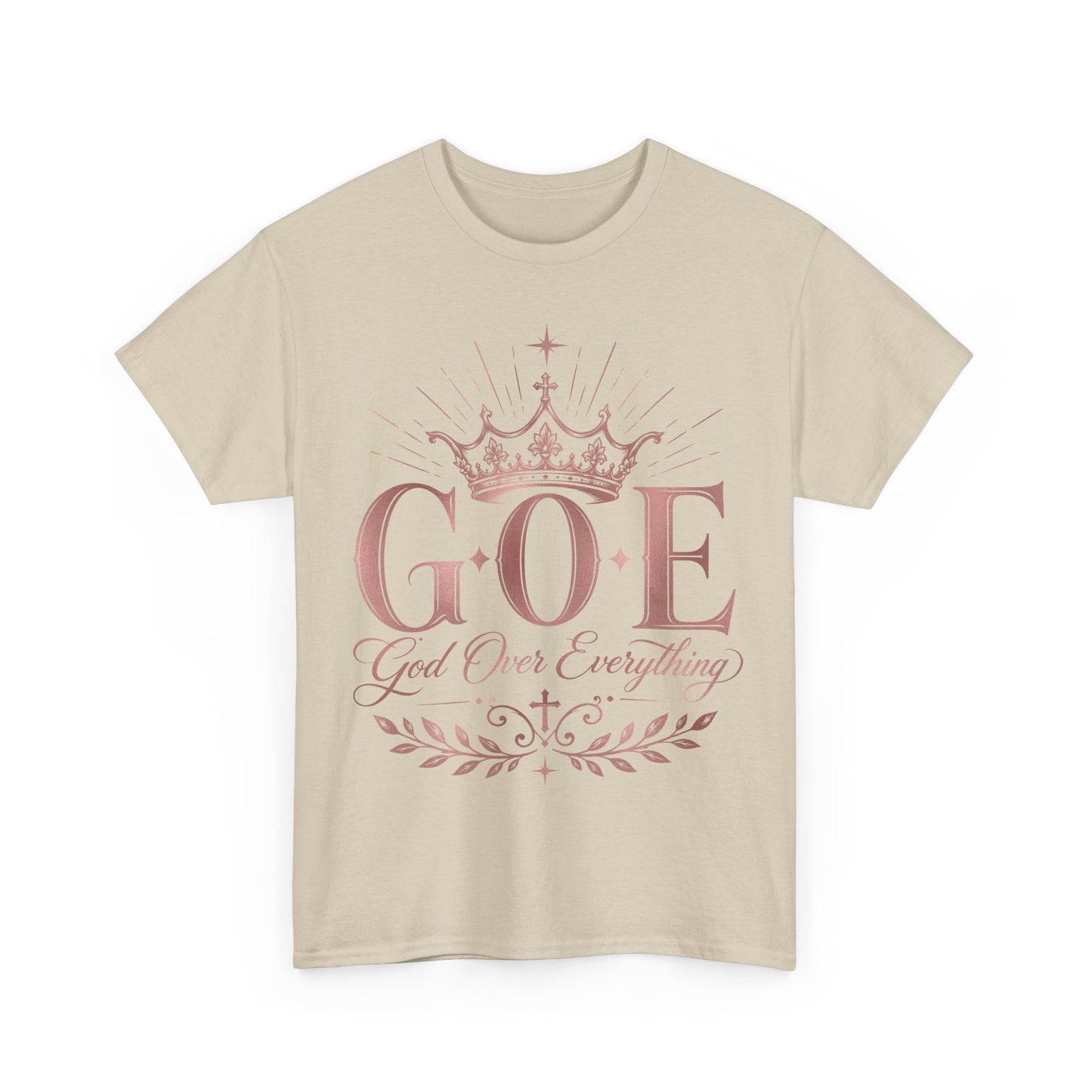 God Over Everything (G.O.E.) Crown Tee