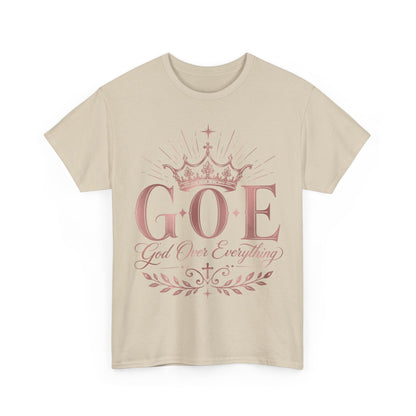 God Over Everything (G.O.E.) Crown Tee